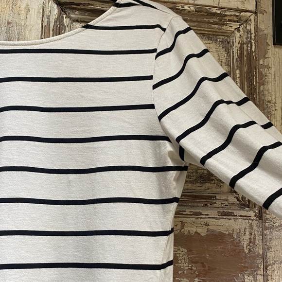 cupcakes & cashmere Black and White Striped Blouse - Picture 3 of 10